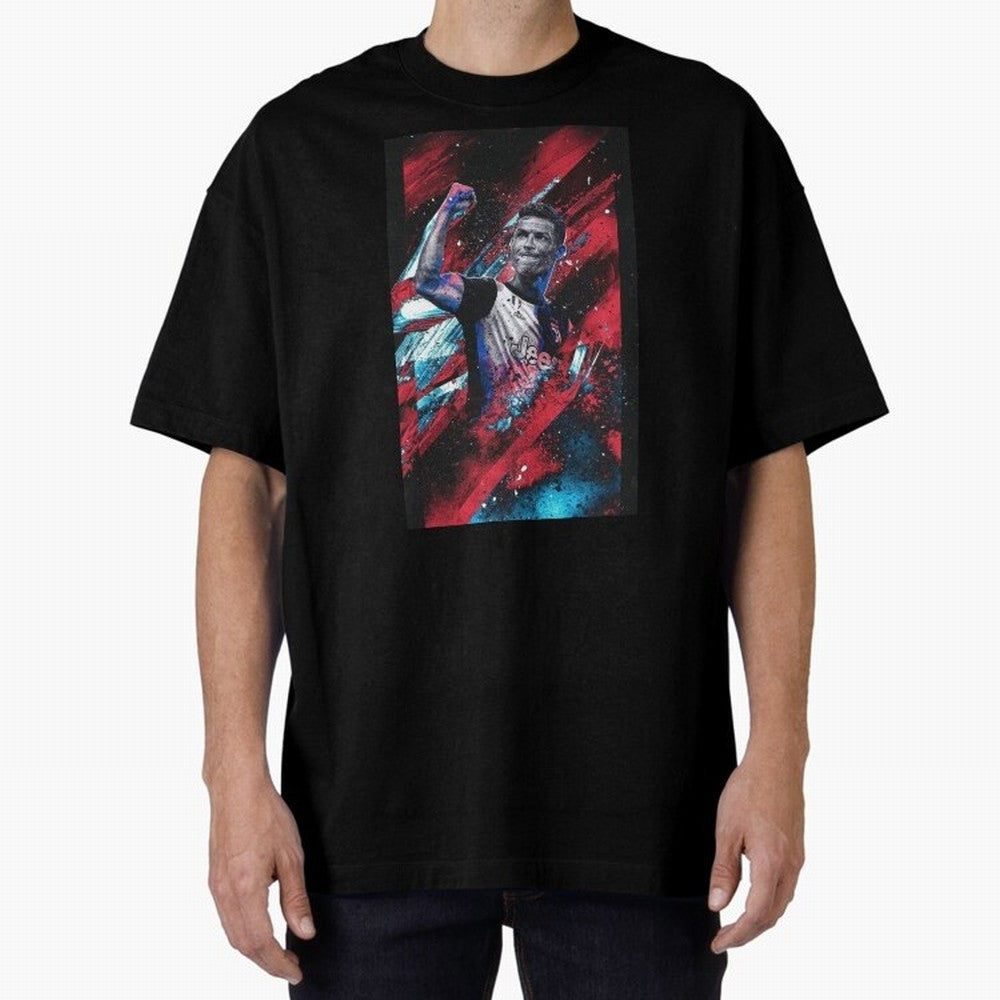 CRISTIANO RONALDO - RANGE N ¡ã 1 iPhone Case Oversized T-Shirt Bring Stadium Energy to Global Football Passion for FIFA World Cup 2026, Connected to Messi and Cristiano Ronaldo, Brazil, Football Festival Excitement, Trophy Ambitions, Country