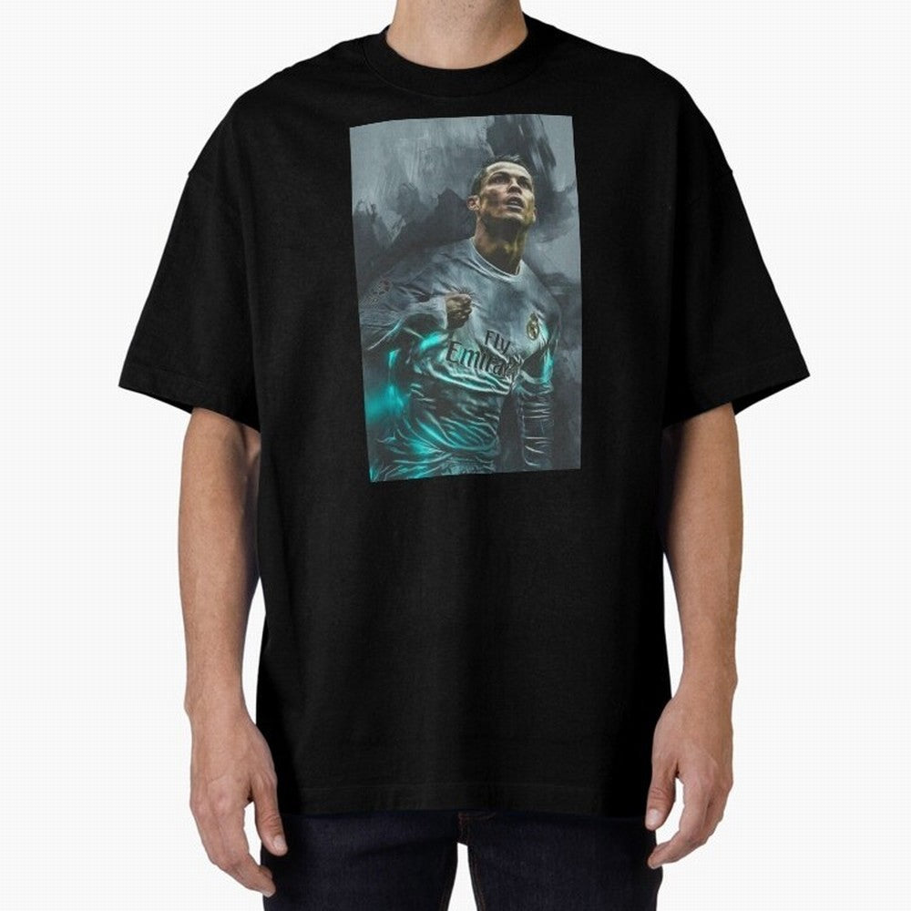 Cristiano Ronaldo iPhone Case Oversized T-Shirt Showcase Match Day Hype around FIFA World Cup 2026, Messi and Cristiano Ronaldo, France, Match Day Excitement, Supporter Culture, Golden Goals and Global Football Passion; Made for Die Hard