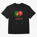 Love Cristiano Ronaldo Oversized T-Shirt Make Your Look Match FIFA World Cup 2026 Group Stage Spirit, Centered on Germany, Haaland and Mbappe, Retro Football Energy, Iconic Rivalries, Trophy Chase Drama and Stadium Atmosphere; Great for Watch