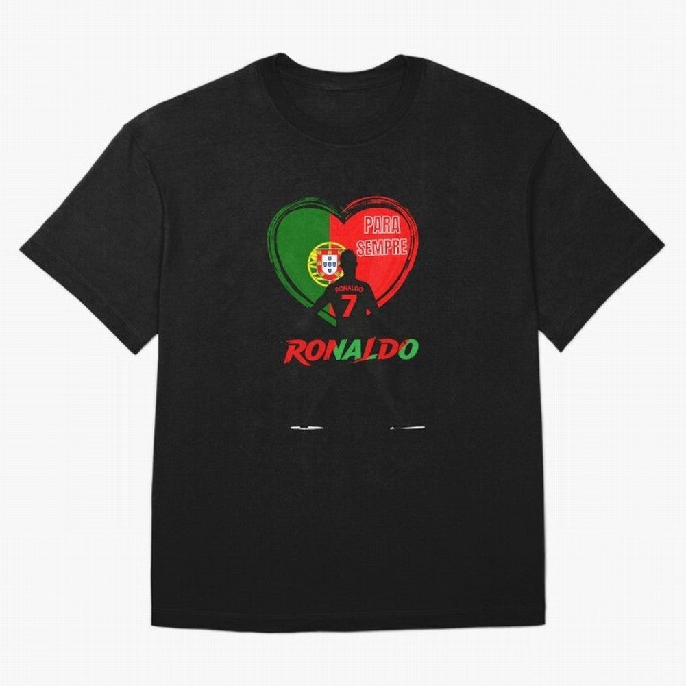 Love Cristiano Ronaldo Oversized T-Shirt Make Your Look Match FIFA World Cup 2026 Group Stage Spirit, Centered on Germany, Haaland and Mbappe, Retro Football Energy, Iconic Rivalries, Trophy Chase Drama and Stadium Atmosphere; Great for Watch