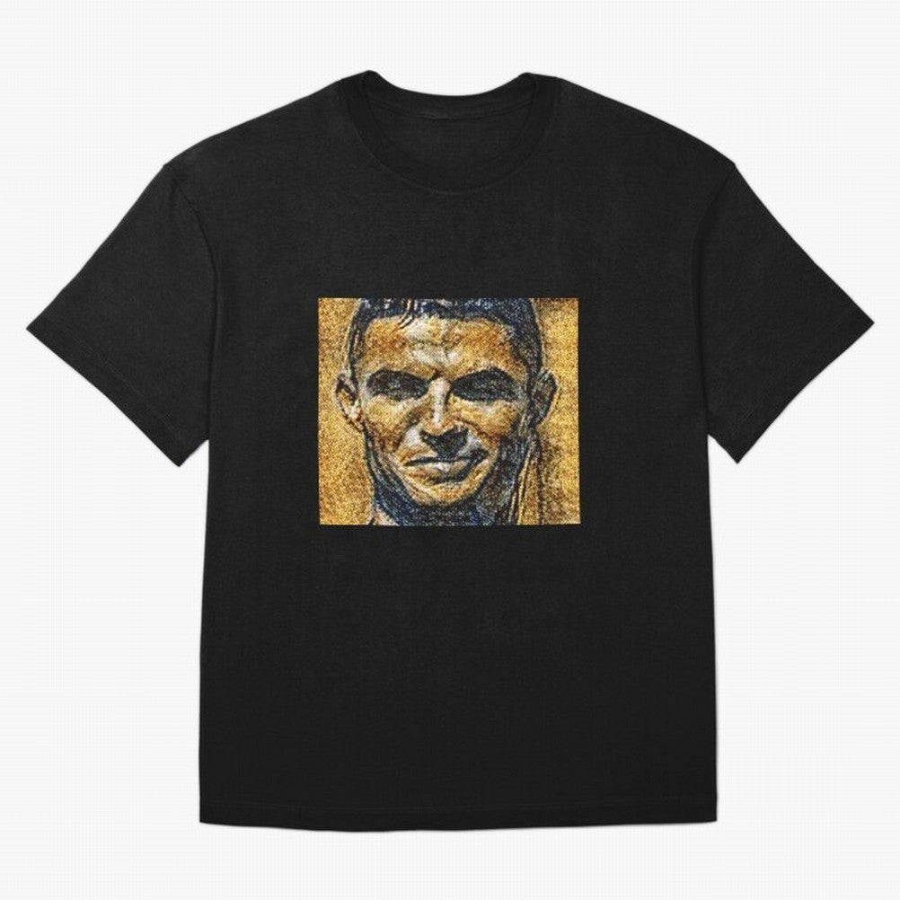 Cristiano Ronaldo Oversized T-Shirt Bring Trophy Dreams to FIFA World Cup 2026 USA Canada Mexico Spirit, Made for England, France and Netherlands, Neymar, Haaland and Cristiano Ronaldo, Vintage Soccer Flavor, Modern Football Stars, National Flags