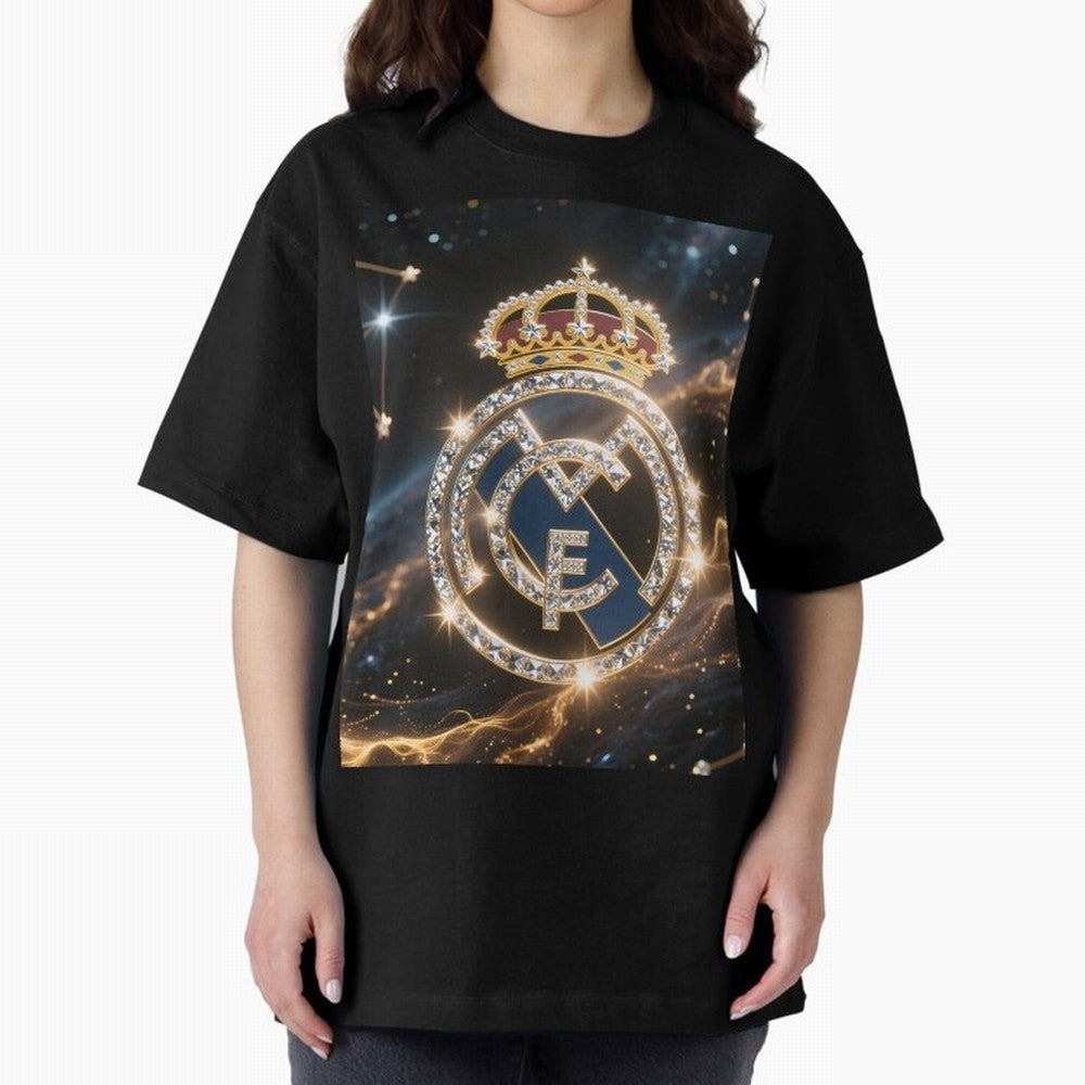 Bernab¨¦u Oversized T-Shirt Create FIFA World Cup 2026 USA Canada Mexico Spirit, Highlighting Germany, Messi, Tournament Hype, Historic Matchups, Family Viewing Parties and Global Sports Pride; Ideal for Fans Who Follow Messi, Cristiano Ronaldo,