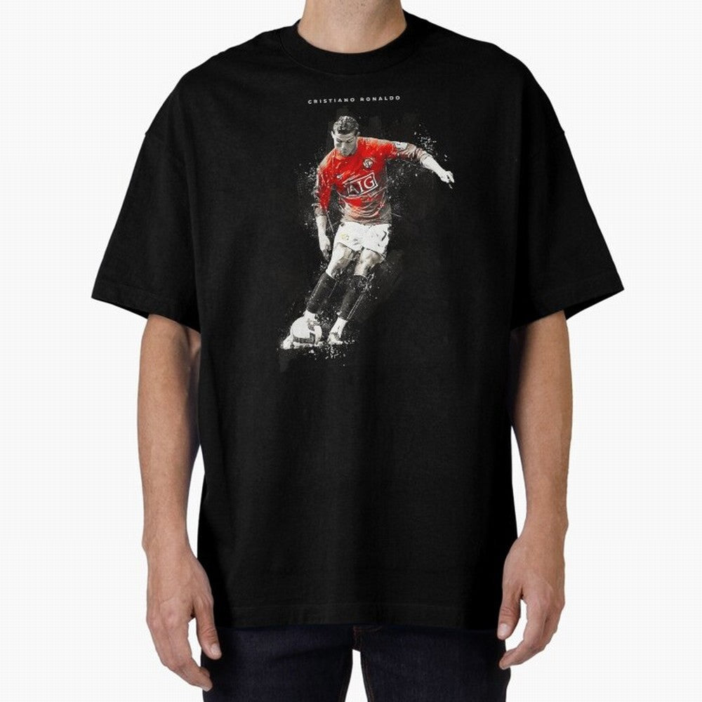 Cristiano Ronaldo CR7 Skills Manchester 202122,Ronaldo Gifts, Ronaldo Best Selling , Ronaldo Top It Oversized T-Shirt Celebrate Fan Culture around Match Day Hype around FIFA World Cup 2026 USA Canada Mexico, Cristiano Ronaldo, England, France and
