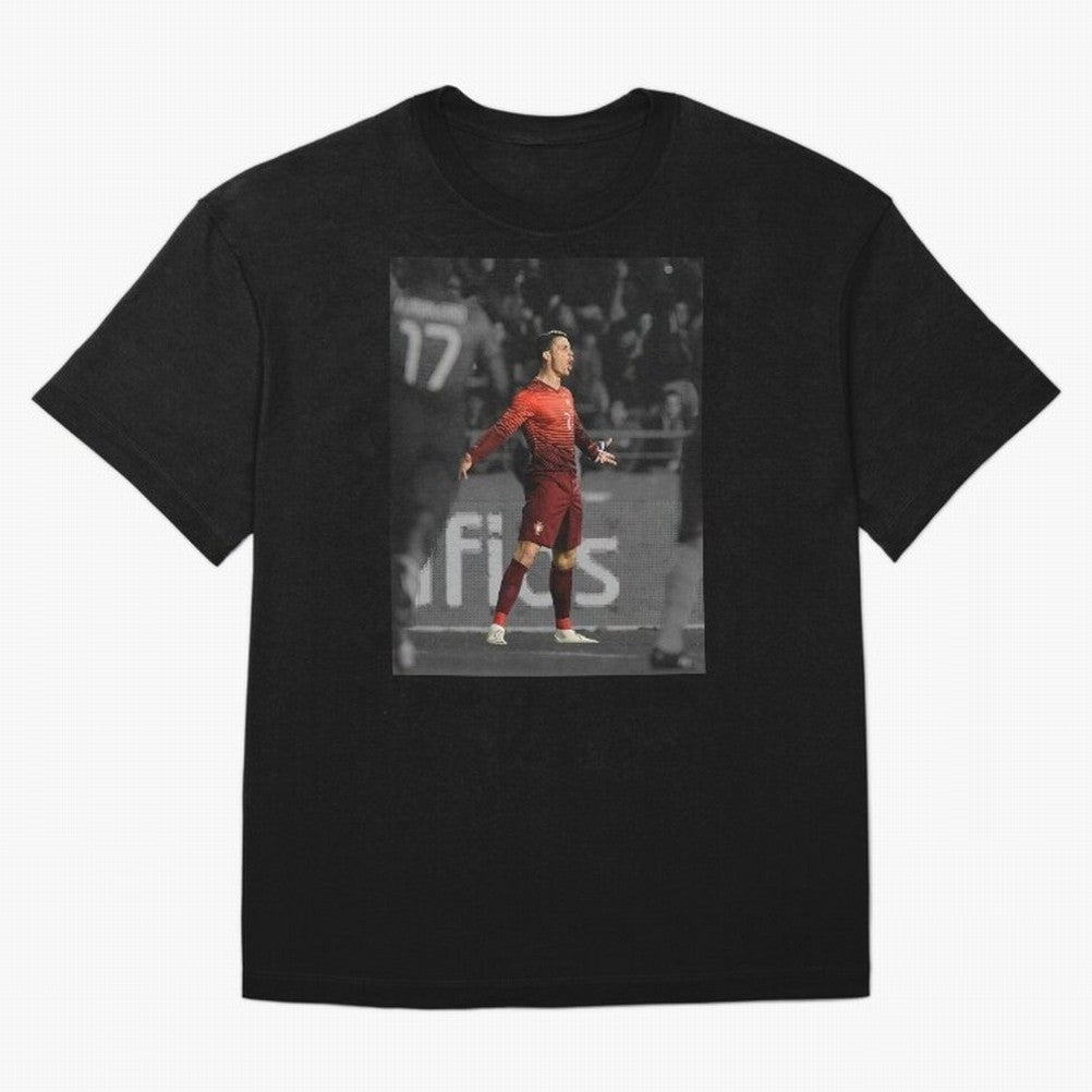 Cristiano Ronaldo Siuuuuuu,Ronaldo Gifts, Ronaldo Best Selling , Ronaldo Top Items Oversized T-Shirt Show Support during FIFA World Cup 2026 Group Stage for Fans of Messi, Neymar and Mbappe and Brazil, Bringing Championship Spirit, Famous Goals,