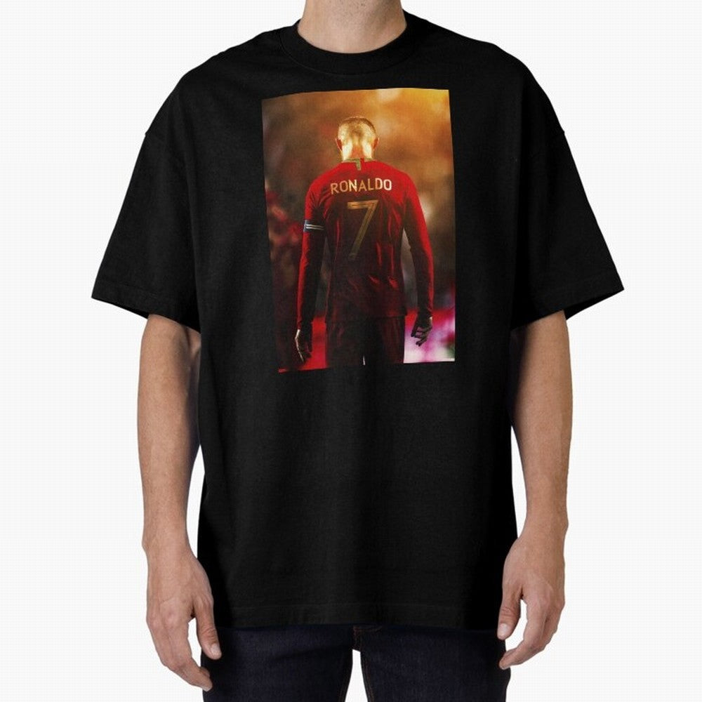 Cristiano Ronaldo The Greatest Player, Ronaldo Gifts, Ronaldo Best Selling , Ronaldo Top Items Post Oversized T-Shirt Show Passion for the Stars of FIFA World Cup 2026 USA Canada Mexico Filled with Mbappe and Neymar, England Energy, Classic Soccer
