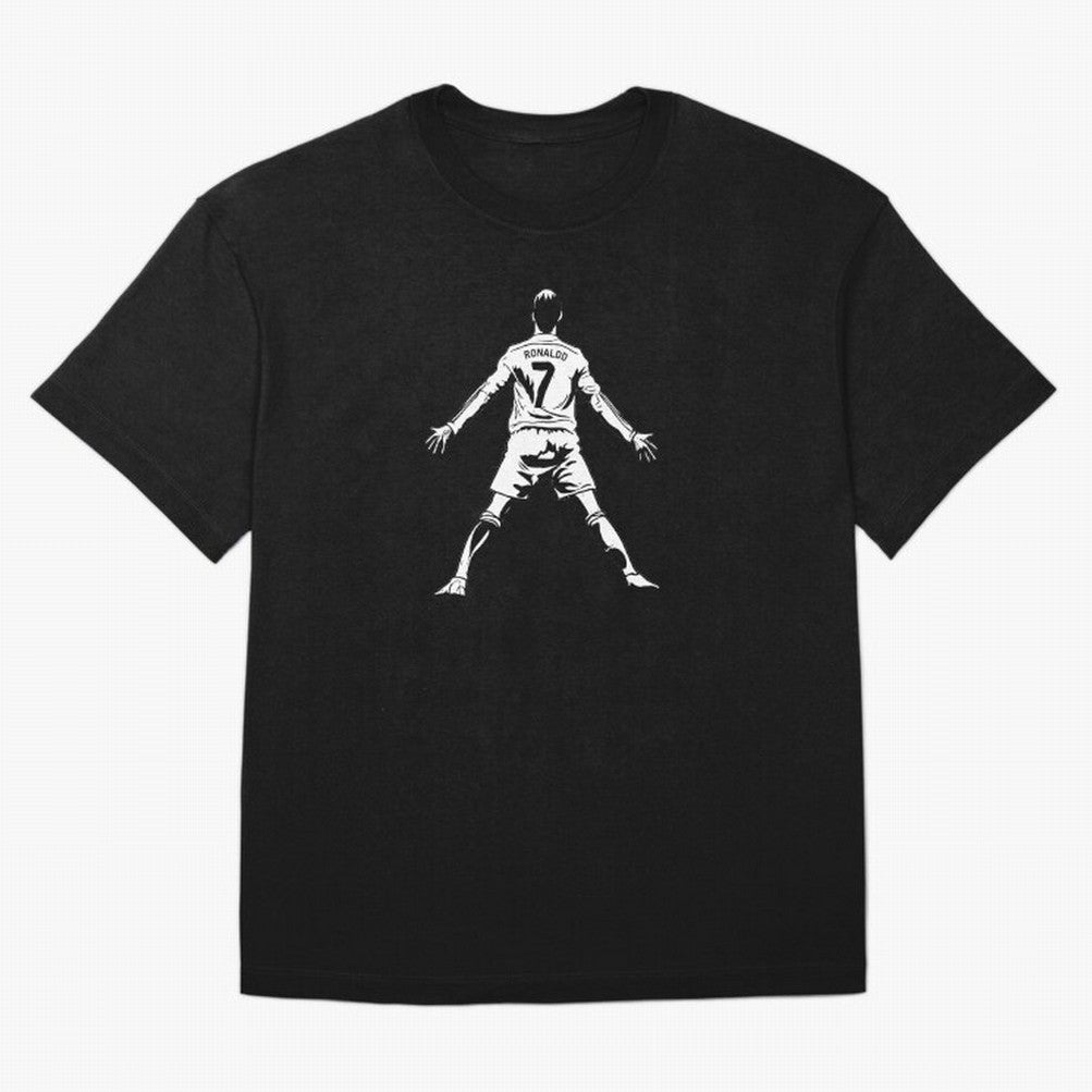 CR7 Oversized T-Shirt Celebrate National Team Dreams in FIFA World Cup 2026 USA Canada Mexico for Fans of CR7 and Messi and Argentina and Brazil, Bringing Fan Favorite Moments, National Team Passion, Big Match Drama and Soccer History; Great for