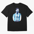 Messi Oversized T-Shirt Fuel Your Fan Pride for FIFA World Cup 2026 Spirit, Capturing Argentina and Brazil, CR7, Stadium Chants, National Pride, Trophy Dreams and Unforgettable Football Memories; Ideal for Passionate Fans Who Love Underdog Stories,