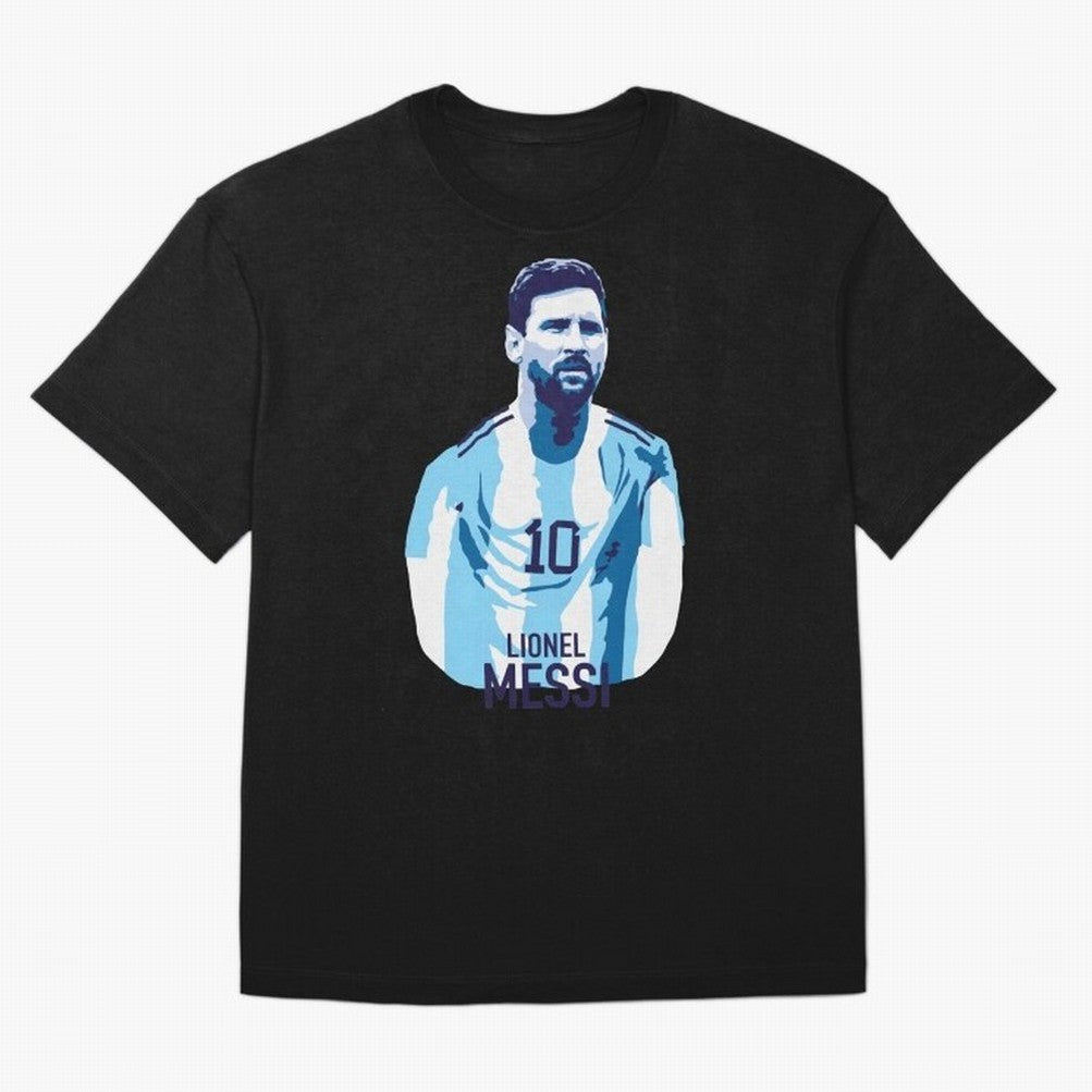 Messi Oversized T-Shirt Fuel Your Fan Pride for FIFA World Cup 2026 Spirit, Capturing Argentina and Brazil, CR7, Stadium Chants, National Pride, Trophy Dreams and Unforgettable Football Memories; Ideal for Passionate Fans Who Love Underdog Stories,