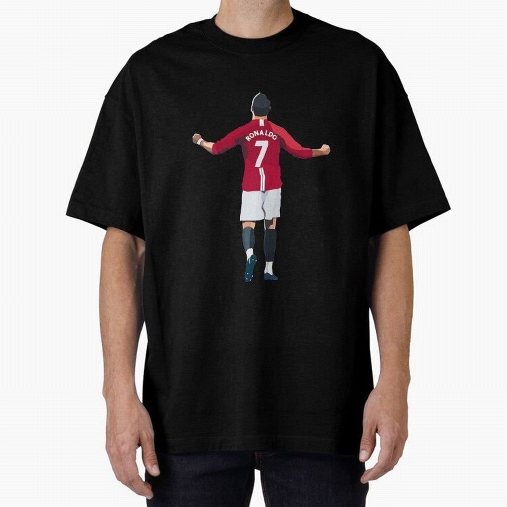 Cristiano Ronaldo Oversized T-Shirt Relive FIFA World Cup 2026 Group Stage for Fans of Mbappe and Neymar and Netherlands, Bringing Supporter Pride, Iconic Celebrations, Legendary Names and Global Match Day Energy; Perfect for Fans, Collectors,