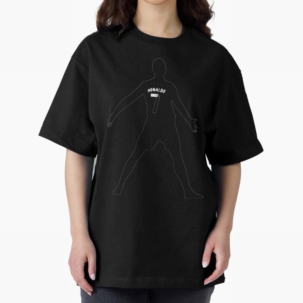 CR7 Oversized T-Shirt Stand Proud for the FIFA World Cup 2026 Group Stage Journey through CR7 and Messi Highlights, Argentina and Brazil Pride, Football History, Final Match Energy, Crowd Noise and Once in a Lifetime Moments; Ideal for Fans Who