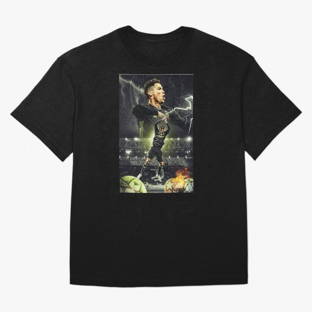Ronaldo Illustration iPhone Case Oversized T-Shirt Make the Season About FIFA World Cup 2026 for Fans of Messi and Cristiano Ronaldo and Netherlands, Bringing Soccer Culture, Superstar Moments, National Team Dreams and Competitive Fire; Made for