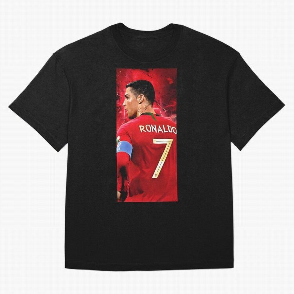 Cristiano Ronaldo Oversized T-Shirt Celebrate National Team Dreams in FIFA World Cup 2026 USA Canada Mexico Featuring Haaland and Mbappe, Argentina and Brazil Energy, Game Day Rituals, Football Legends, Country Pride and the Road to the Final;