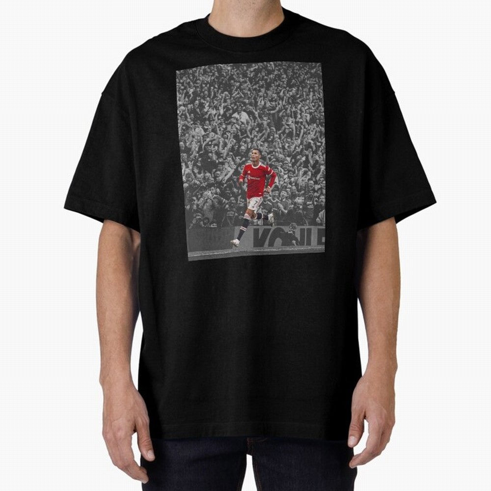 Ronaldo Cr7 Highlights Moment Manchester,Ronaldo Gifts,Ronaldo Cover,Ronaldo Prints Oversized T-Shirt Bring World Football Passion into Match Day Hype around FIFA World Cup 2026, Mbappe and Neymar, Spain, Game Day Rituals, Football Legends, Country