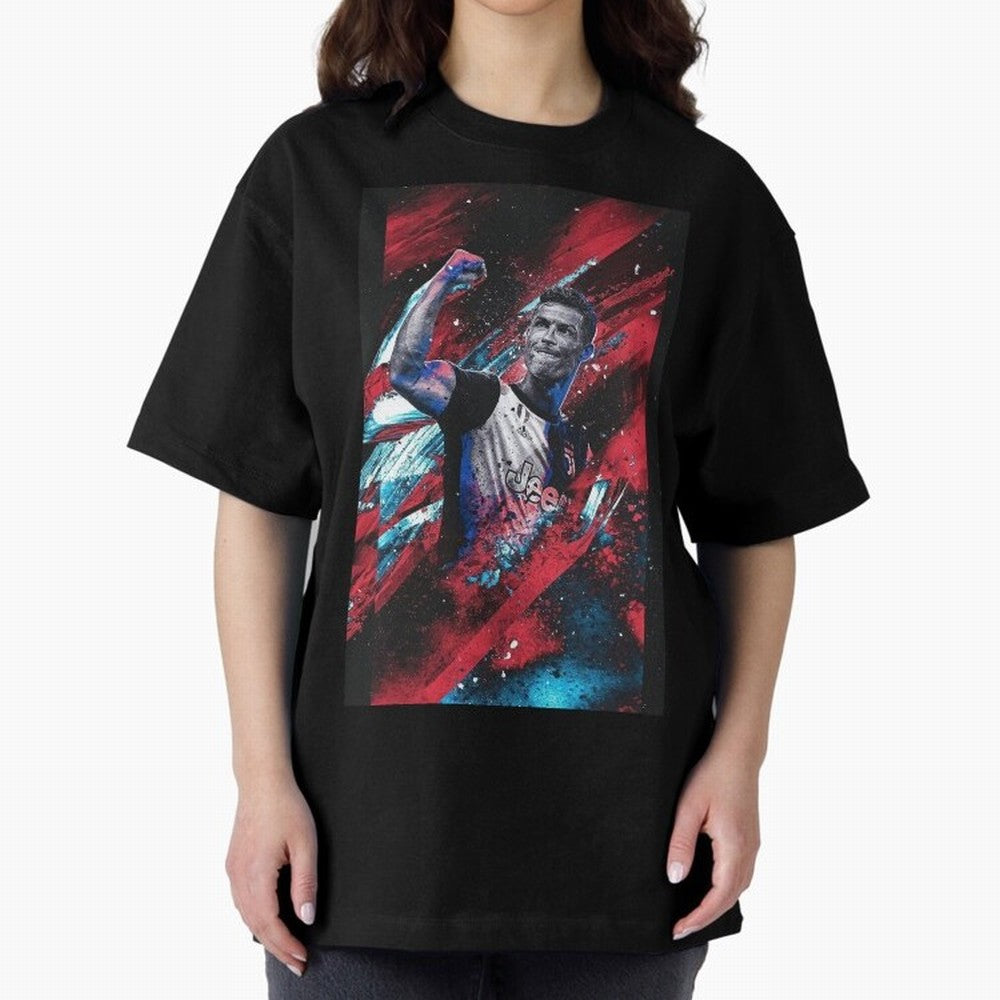 CRISTIANO RONALDO - RANGE N ¡ã 1 iPhone Case & Cover| Cr7 gift Oversized T-Shirt Join the Countdown to Global Football Passion for FIFA World Cup 2026, Connected to Mbappe and Neymar, Argentina and Brazil, Supporter Pride, Iconic Celebrations,