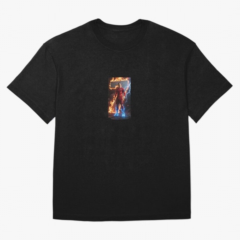 Christiano Ronaldo Cr7 Oversized T-Shirt Embrace FIFA World Cup 2026 Group Stage Spirit, Built around Germany, Haaland, Goal Celebration Energy, Supporter Heritage, Football Icons and Worldwide Tournament Joy; Created for Match Day Parties, Soccer