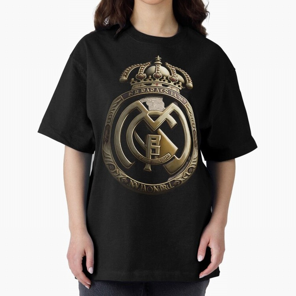 Madrid Oversized T-Shirt Celebrate Match Day Hype around FIFA World Cup 2026, Cristiano Ronaldo, Haaland and CR7, Brazil, Portugal and Argentina, Stadium Memories, Football Loyalty, International Chants and Championship Tradition; Ideal for