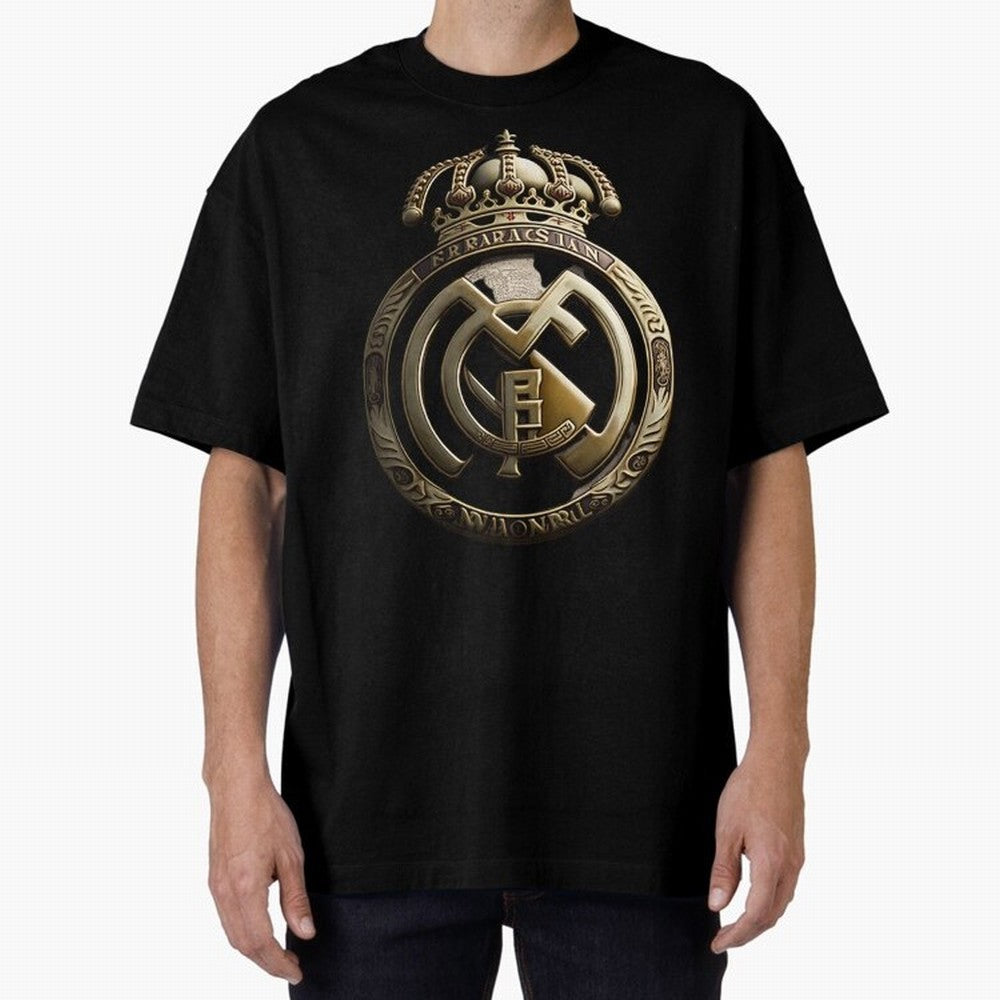 Madrid Oversized T-Shirt Celebrate Match Day Hype around FIFA World Cup 2026, Cristiano Ronaldo, Haaland and CR7, Brazil, Portugal and Argentina, Stadium Memories, Football Loyalty, International Chants and Championship Tradition; Ideal for