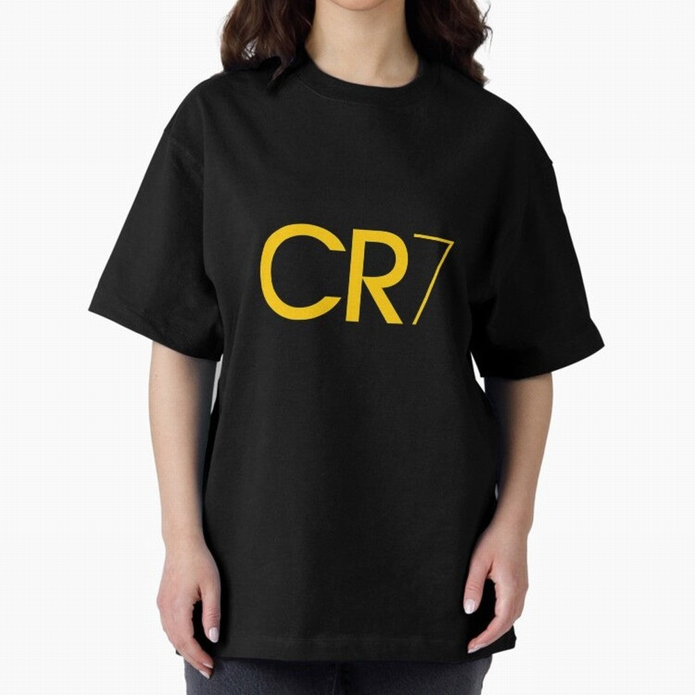 Cristiano, Ronaldo CR7 Oversized T-Shirt Support the Legends of FIFA World Cup 2026 Spirit, Highlighting England, France and Netherlands, CR7, Football Festival Excitement, Trophy Ambitions, Country Rivalries and Star Player Buzz; Great for