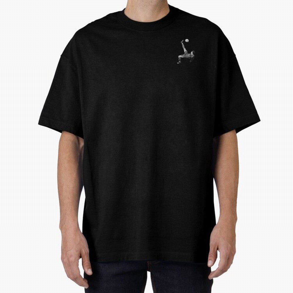 The fallback (b / w) Oversized T-Shirt Stand Out with Spirit from the FIFA World Cup 2026 Journey through Mbappe Highlights, Argentina Pride, Worldwide Fan Energy, Dramatic Goals, Stadium Lights and Championship Celebrations; Built for Supporters