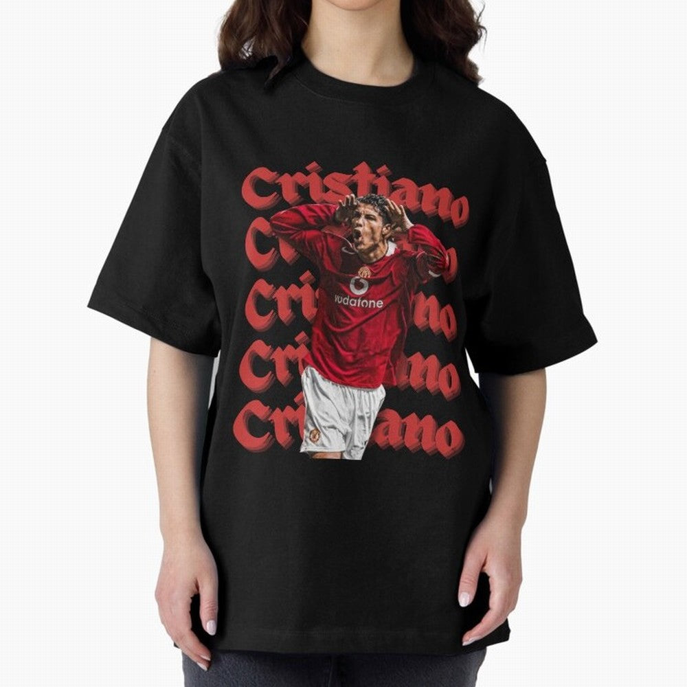 CR7 Oversized T-Shirt Celebrate Football Dreams Across Match Day Hype around FIFA World Cup 2026 Group Stage, Messi, Argentina, Game Day Rituals, Football Legends, Country Pride and the Road to the Final; Perfect for People Who Love Argentina,