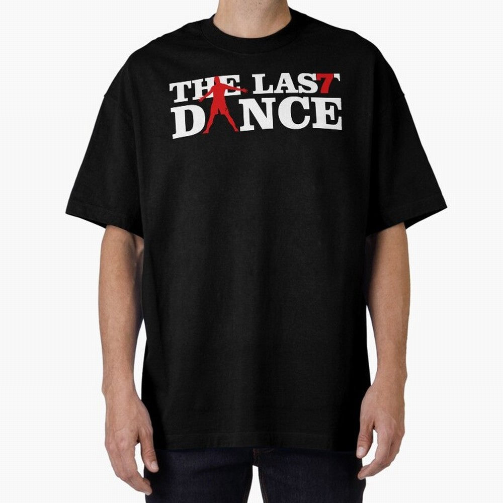 Cr7 The Last Dance Oversized T-Shirt Celebrate the Magic of FIFA World Cup 2026 USA Canada Mexico for Fans of CR7 and Messi and Portugal, Bringing Game Day Rituals, Football Legends, Country Pride and the Road to the Final; Made for Die Hard