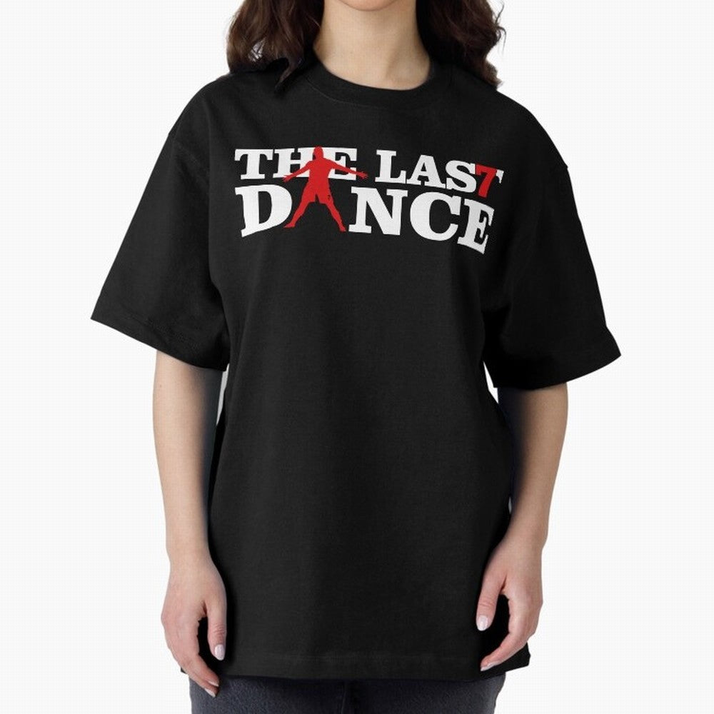 Cr7 The Last Dance Oversized T-Shirt Celebrate the Magic of FIFA World Cup 2026 USA Canada Mexico for Fans of CR7 and Messi and Portugal, Bringing Game Day Rituals, Football Legends, Country Pride and the Road to the Final; Made for Die Hard
