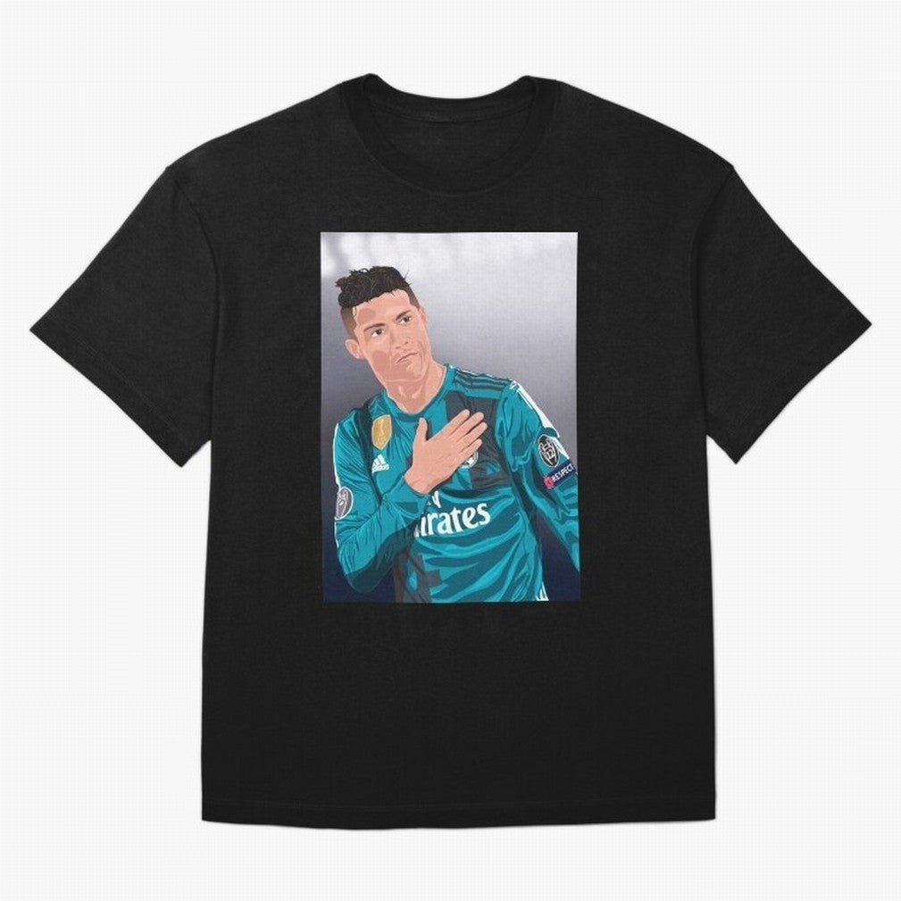 Cristiano Ronaldo Oversized T-Shirt Bring Legendary Rivalry Energy to Global Football Passion for FIFA World Cup 2026 Group Stage, Connected to Neymar, Haaland and Cristiano Ronaldo, Brazil, Portugal and Argentina, Match Day Excitement, Supporter