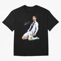 C Ronaldo Wpap Pop Art Oversized T-Shirt Bring Retro Soccer Energy to the FIFA World Cup 2026 USA Canada Mexico Journey through CR7 Highlights, Argentina Pride, Championship Spirit, Famous Goals, Roaring Crowds and International Football Unity;
