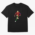 Cristian Ronaldo Design - Portugal - Real Madrid - Illustration - Cartoon - T-Shirt - Shirt - Sticker - Phone Case - CR7 Oversized T-Shirt Celebrate Rivalries and Pride in the FIFA World Cup 2026 Journey through Messi Highlights, Brazil Pride,