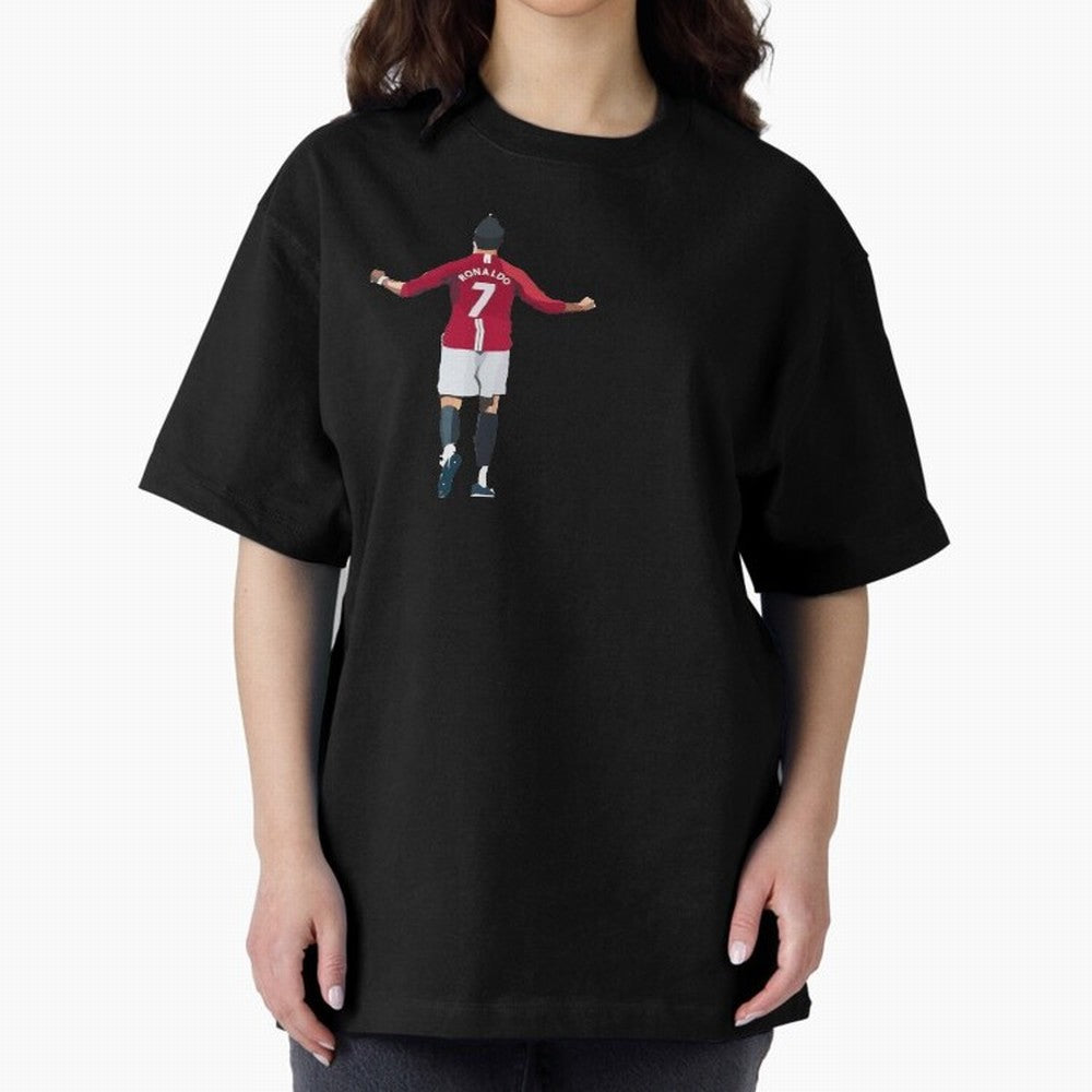 Cristiano Ronaldo CR7 Oversized T-Shirt Turn Up for FIFA World Cup 2026 Group Stage Capturing Neymar, Spain and Netherlands Energy, Soccer Culture, Superstar Moments, National Team Dreams and Competitive Fire; Ideal for Fans Who Follow Messi,