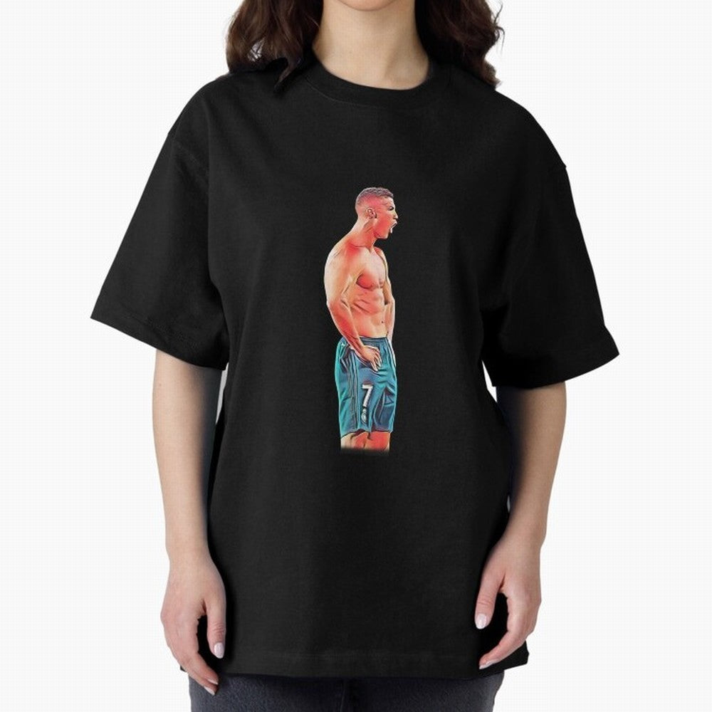 what a celebration by cristiano ronaldo Oversized T-Shirt Discover FIFA World Cup 2026 USA Canada Mexico for Fans of Mbappe and Neymar and England and Germany, Bringing Soccer Culture, Superstar Moments, National Team Dreams and Competitive Fire;