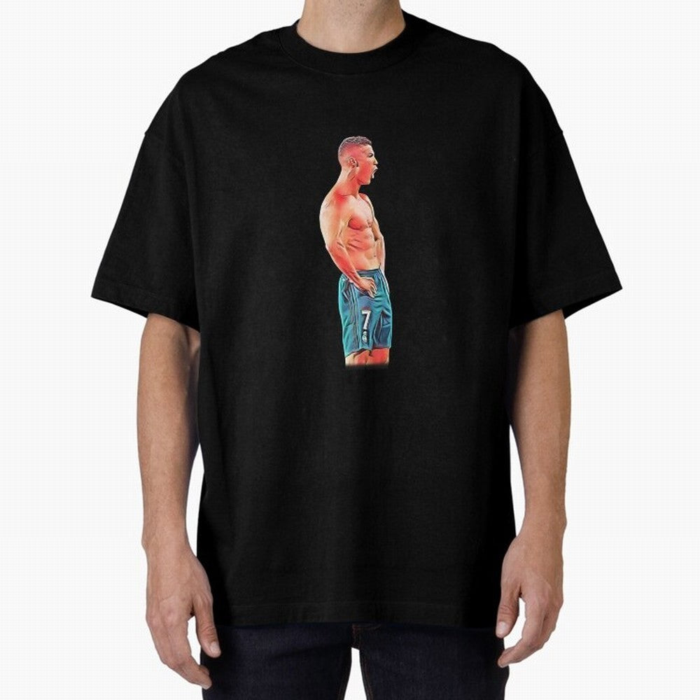what a celebration by cristiano ronaldo Oversized T-Shirt Discover FIFA World Cup 2026 USA Canada Mexico for Fans of Mbappe and Neymar and England and Germany, Bringing Soccer Culture, Superstar Moments, National Team Dreams and Competitive Fire;