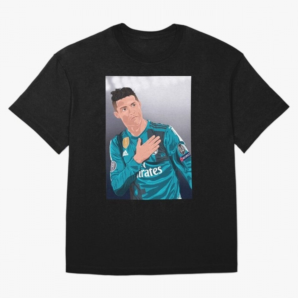 Cristiano Ronaldo Oversized T-Shirt Keep Football History Alive during FIFA World Cup 2026 Group Stage Driven by Mbappe, France Energy, Global Supporter Spirit, Legendary Goals, National Colors and Tournament Celebration; Perfect for Fans,