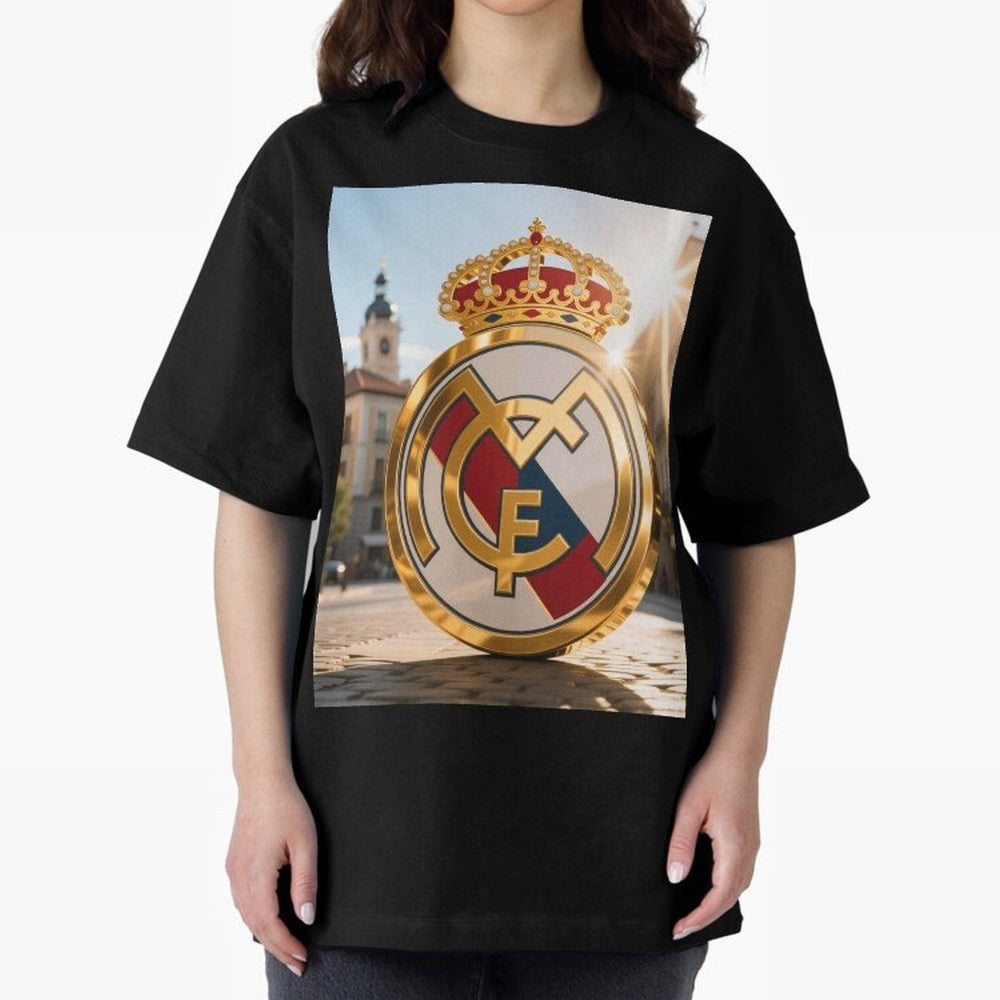 Plaza Sol Real Madrid Oversized T-Shirt Bring Global Tournament Vibes to FIFA World Cup 2026 Group Stage Driven by Cristiano Ronaldo, Haaland and CR7, Brazil Energy, Soccer Culture, Superstar Moments, National Team Dreams and Competitive Fire;
