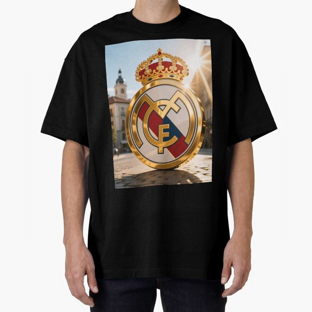 Plaza Sol Real Madrid Oversized T-Shirt Bring Global Tournament Vibes to FIFA World Cup 2026 Group Stage Driven by Cristiano Ronaldo, Haaland and CR7, Brazil Energy, Soccer Culture, Superstar Moments, National Team Dreams and Competitive Fire;