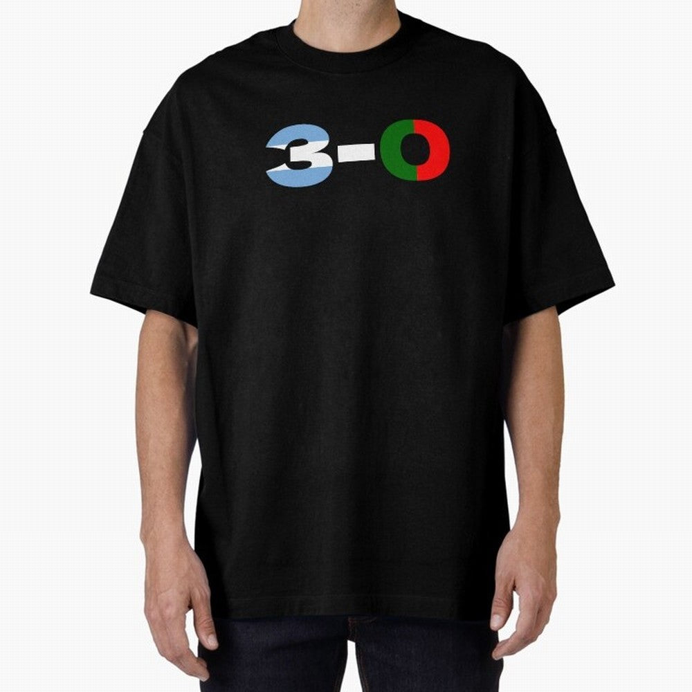 Argentina vs Portugal Oversized T-Shirt Celebrate Global Passion for Match Day Hype around FIFA World Cup 2026 Group Stage, CR7 and Messi, Spain and Netherlands, Fan Favorite Moments, National Team Passion, Big Match Drama and Soccer History; Ideal