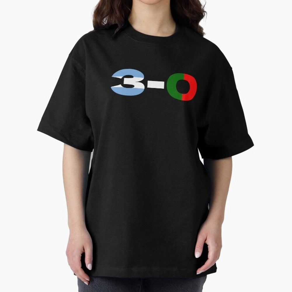 Argentina vs Portugal Oversized T-Shirt Celebrate Global Passion for Match Day Hype around FIFA World Cup 2026 Group Stage, CR7 and Messi, Spain and Netherlands, Fan Favorite Moments, National Team Passion, Big Match Drama and Soccer History; Ideal