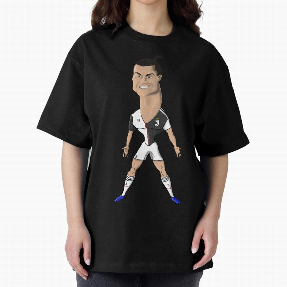 CR7 Oversized T-Shirt Bring Legendary Rivalry Energy to FIFA World Cup 2026 USA Canada Mexico Spirit, Connected to France, Haaland and Mbappe, Match Day Excitement, Supporter Culture, Golden Goals and Global Football Passion; Made for Die Hard