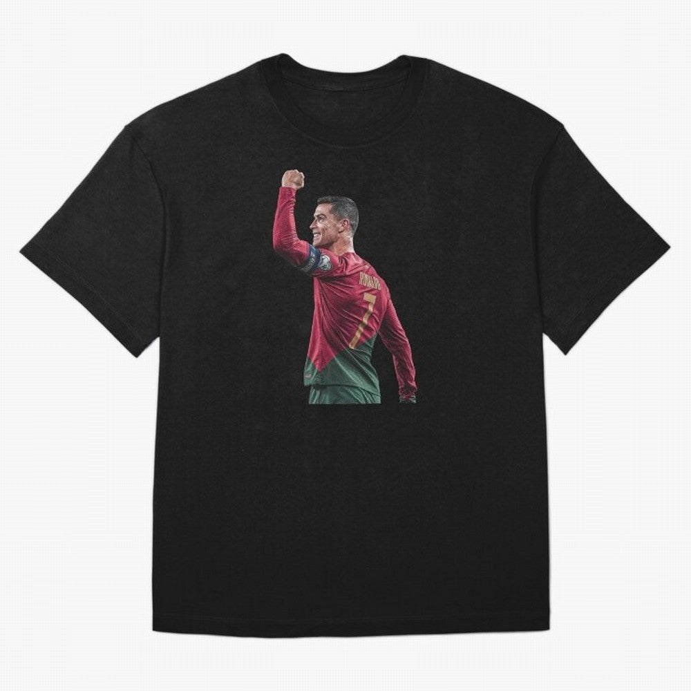 Cristiano Ronaldo Oversized T-Shirt Bring Legendary Rivalry Energy to FIFA World Cup 2026 Spirit, Filled with France, Mbappe and Neymar, Championship Spirit, Famous Goals, Roaring Crowds and International Football Unity; Ideal for Fans Who Follow