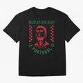 Cristiano Ronaldo Portugal Football Design World Cup Fan Art GOAT Soccer Oversized T-Shirt Live the Energy of FIFA World Cup 2026 Spirit, Celebrating Brazil, Portugal and Argentina, Neymar, Global Supporter Spirit, Legendary Goals, National Colors