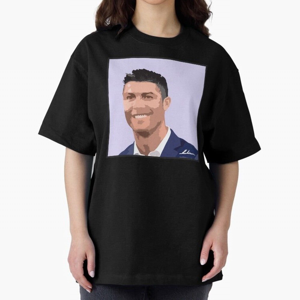 Cristiano Ronaldo Oversized T-Shirt Show Your Tournament Heart for the FIFA World Cup 2026 USA Canada Mexico Journey through Neymar, Haaland and Cristiano Ronaldo Highlights, Netherlands Pride, Tournament Hype, Historic Matchups, Family Viewing