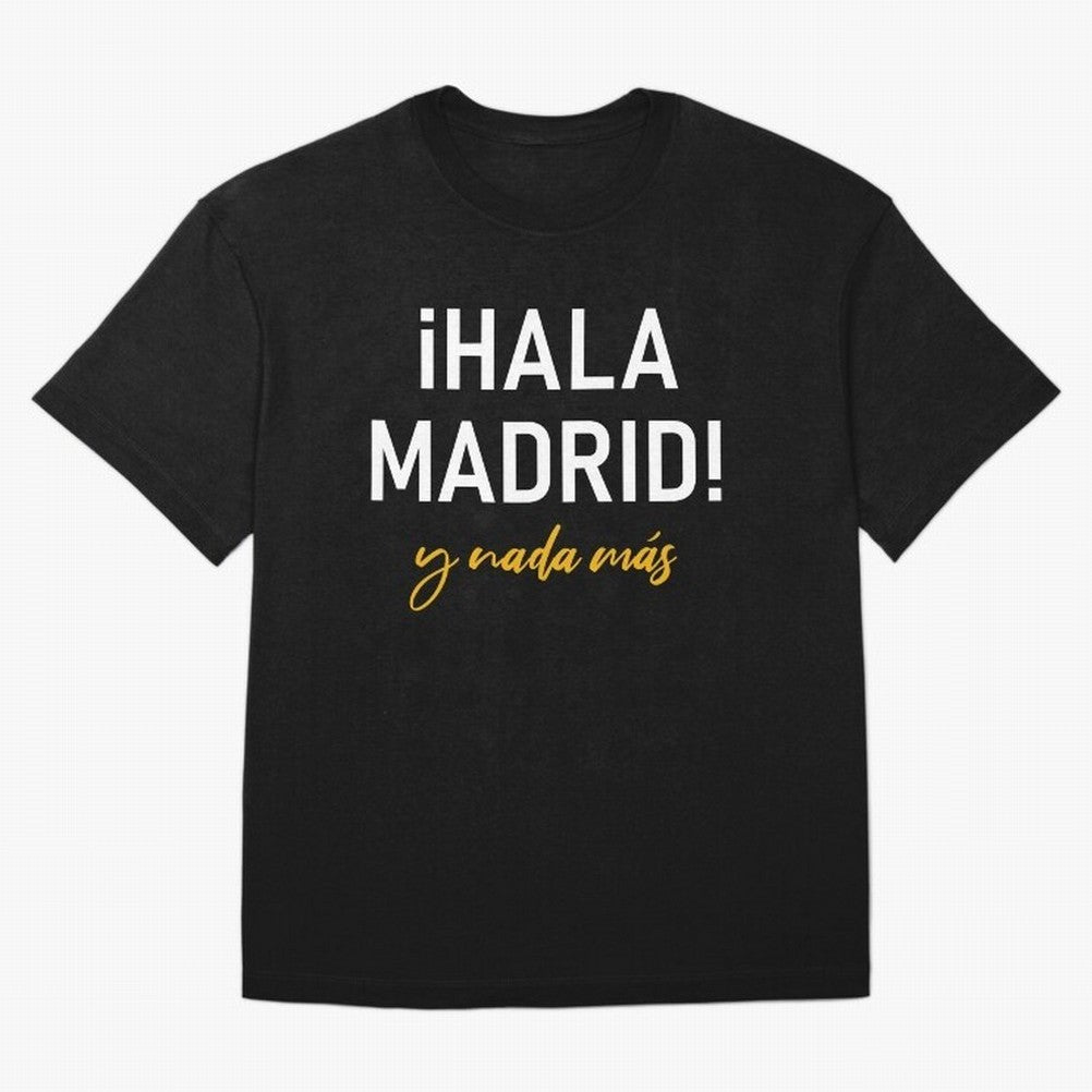 Hala Madrid Oversized T-Shirt Build FIFA World Cup 2026 Group Stage Connected to CR7 and Messi, Brazil, Portugal and Argentina Energy, Worldwide Fan Energy, Dramatic Goals, Stadium Lights and Championship Celebrations; Ideal for Football Dads,