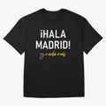 Hala Madrid Oversized T-Shirt Build FIFA World Cup 2026 Group Stage Connected to CR7 and Messi, Brazil, Portugal and Argentina Energy, Worldwide Fan Energy, Dramatic Goals, Stadium Lights and Championship Celebrations; Ideal for Football Dads,