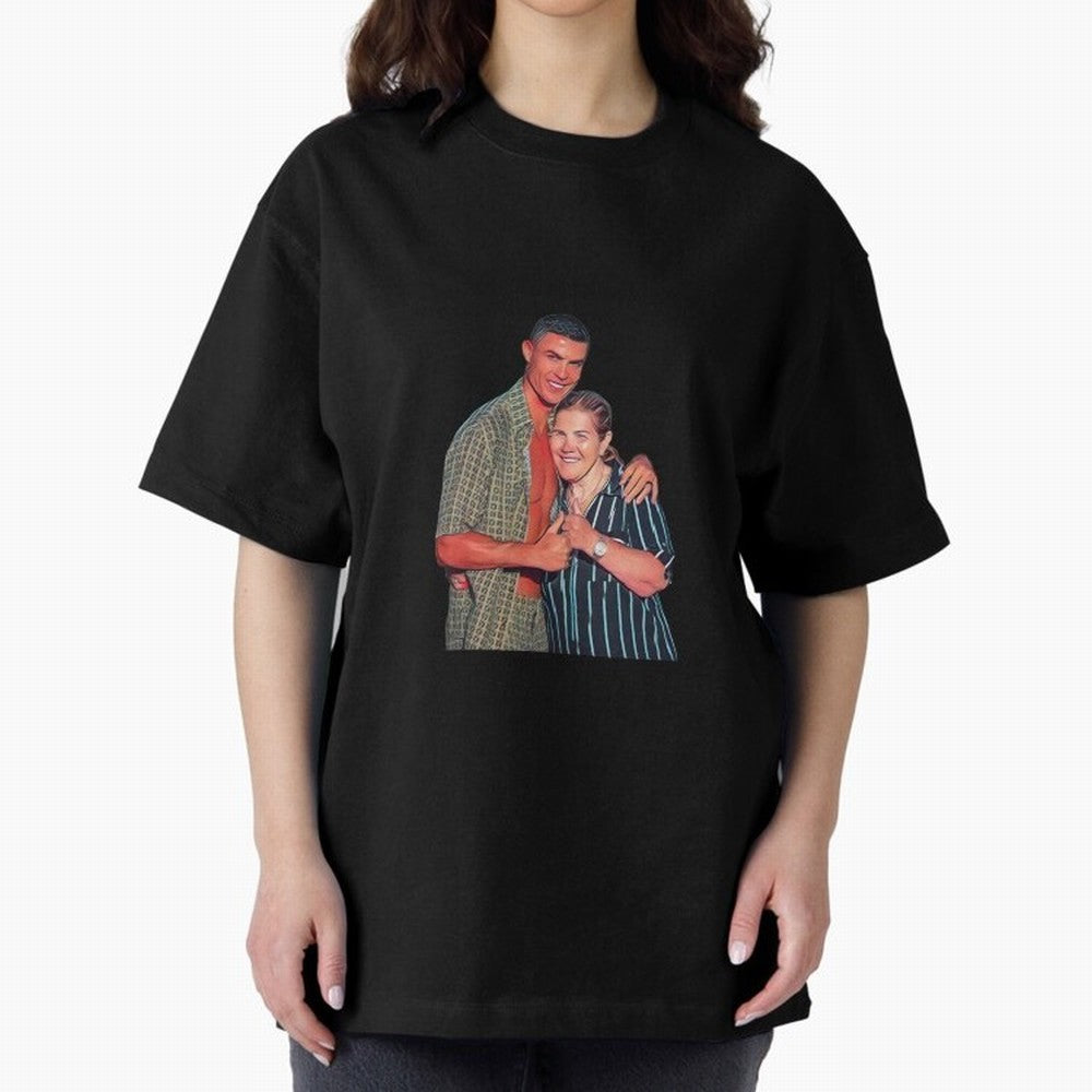 its criis with his mother Oversized T-Shirt Fuel Your Fan Pride for Match Day Hype around FIFA World Cup 2026 Group Stage, Neymar, England, Worldwide Fan Energy, Dramatic Goals, Stadium Lights and Championship Celebrations; Perfect for Supporters