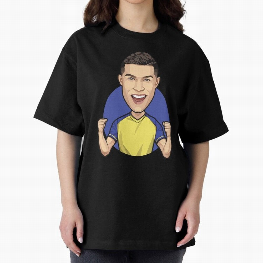 Ronaldo Al-Nassr 2022 Oversized T-Shirt Celebrate Golden Goal Energy in the FIFA World Cup 2026 Group Stage Journey through Haaland and Mbappe Highlights, Netherlands Pride, Classic Soccer Heritage, Championship Pressure, Fan Loyalty and
