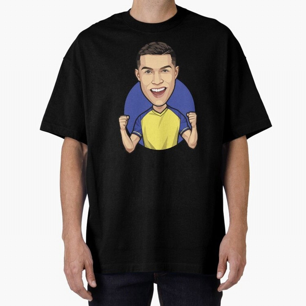 Ronaldo Al-Nassr 2022 Oversized T-Shirt Celebrate Golden Goal Energy in the FIFA World Cup 2026 Group Stage Journey through Haaland and Mbappe Highlights, Netherlands Pride, Classic Soccer Heritage, Championship Pressure, Fan Loyalty and