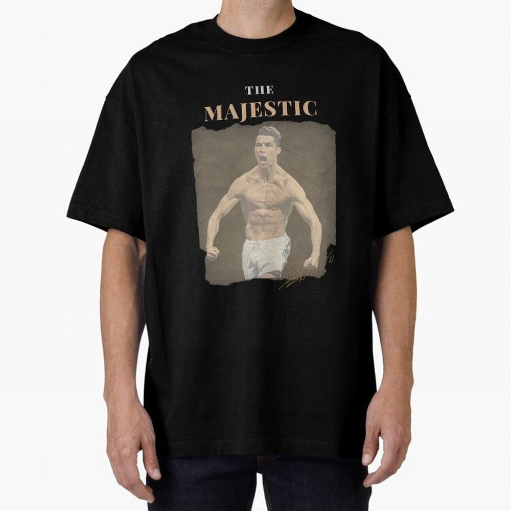 Siuuu CR7 Cristiano Ronaldo Oversized T-Shirt Show Love for Legendary Goals in FIFA World Cup 2026 USA Canada Mexico Spirit, with Argentina, Messi, Stadium Chants, National Pride, Trophy Dreams and Unforgettable Football Memories; Perfect for