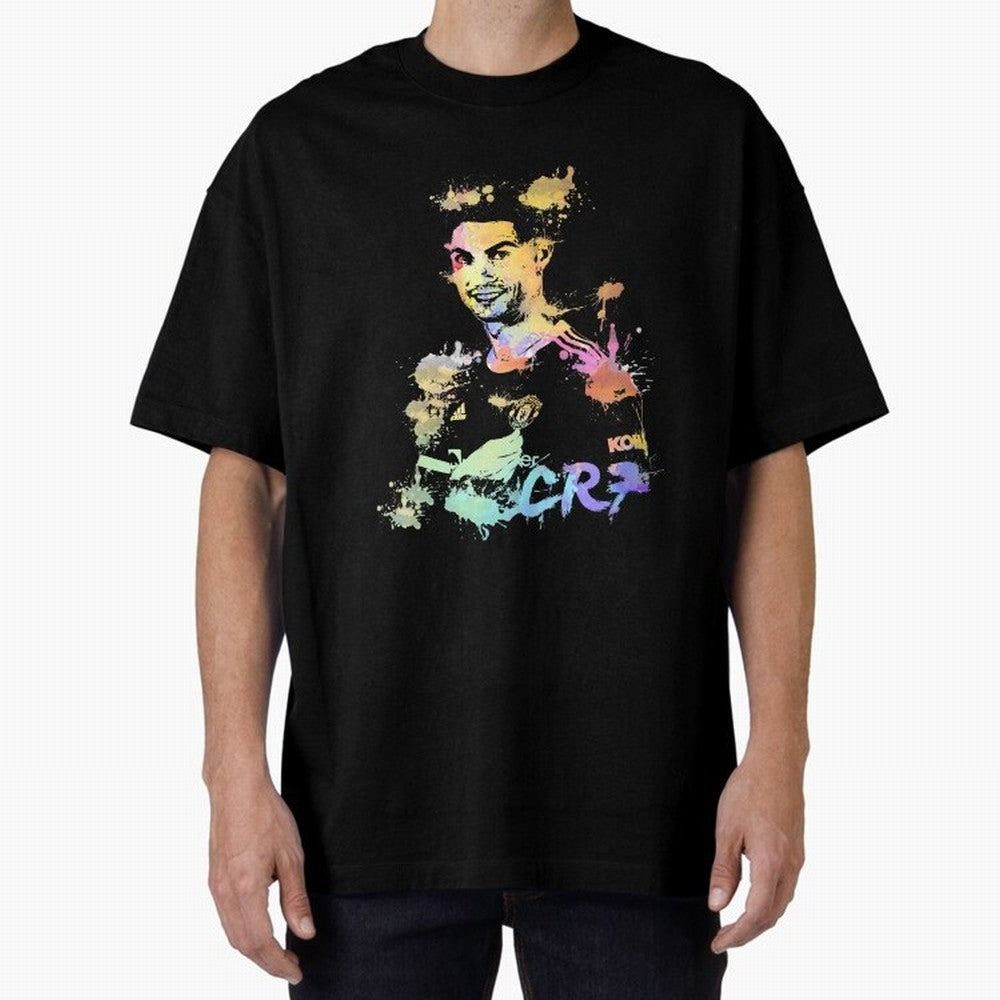 Cristiano Ronaldo Cristiano Ronaldoooo Oversized T-Shirt Keep Football History Alive during the FIFA World Cup 2026 USA Canada Mexico Journey through Neymar, Haaland and Cristiano Ronaldo Highlights, Argentina and Brazil Pride, Stadium Chants,