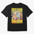 Cristiano Ronaldo CR7 SIUUU El Bicho Vintage Retro Design Oversized T-Shirt Make Every Match About the FIFA World Cup 2026 Journey through Mbappe Highlights, France and Portugal Pride, Stadium Chants, National Pride, Trophy Dreams and Unforgettable