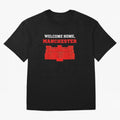 Welcome Home Manchester 7 CR Oversized T-Shirt Join FIFA World Cup 2026 Group Stage Spirit, Filled with Spain, Mbappe, Match Day Excitement, Supporter Culture, Golden Goals and Global Football Passion; Ideal for Football Dads, Football Moms,